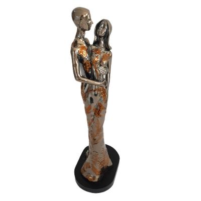 Estatua Casal Romântico Resina 40cm