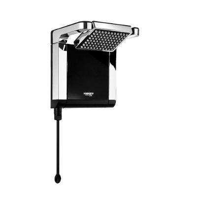 Ducha Acqua Star Ultra 220v - Lorenzetti Preto Com Cromado
