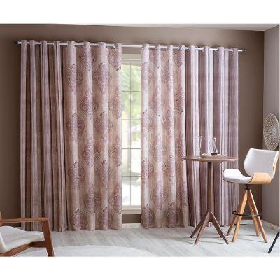 Cortina Combinada Niamei 32 Ilhoses 400x250cm Casa D'oro