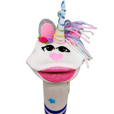Fantoche De Mão - Unicórnio - Kits E Gifts