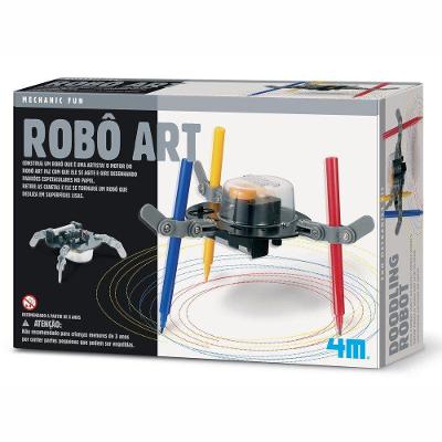Robô Art Futurista - 3d Comex