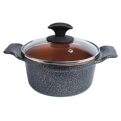 Caçarola Preto Teflon Antiaderente Gold Javali Aa 30cm