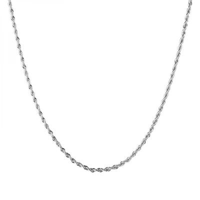 Choker Cordão Baiano Ródio Branco
