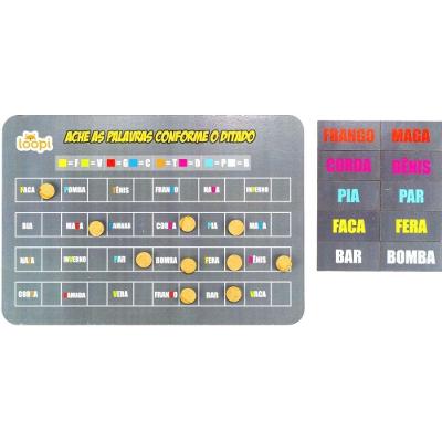 Ditado Das Palavras Surdos E Sonoros - T0003 - Loopi Toys