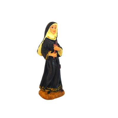 Imagem De Santa Rita De Cassia Em Resina 8cm