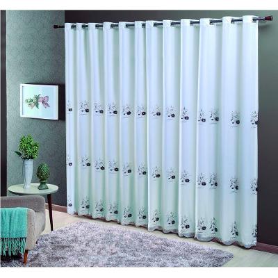 Cortina Dupla Doha Cinza 24 Ilhoses 300x250cm Sultan