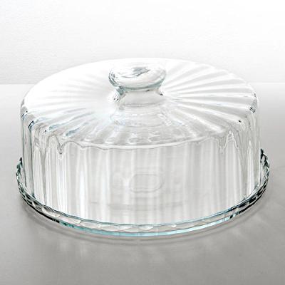Boleira De Vidro 32,5Cm Com Tampa