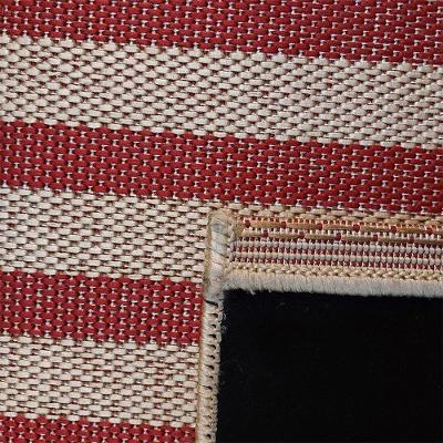 Tapete Sala Quarto Econature Labirinto 2,00 X 2,50 Vermelho-67