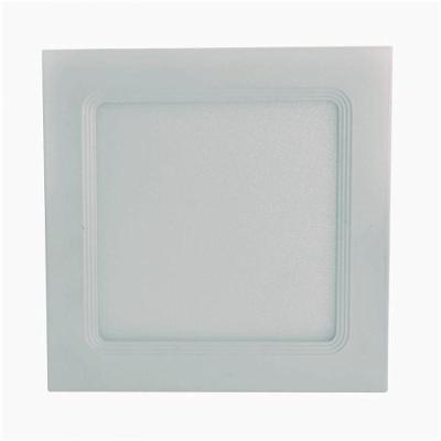 Luminária Embutida Slim Led Quadrado 24w 3.000k Luz Amarela