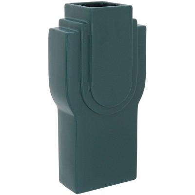 Opala Vaso 34X18X11Cm Cerâmica Verde