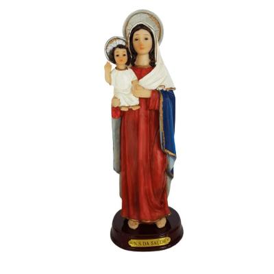 Nossa Senhora Da Saúde Em Resina Importada 21cm