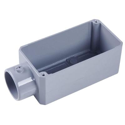 Condulete Fixo 4" Tipo "e" - Com Tampa / Rosca Bsp / Com Pintura Eletrostática A Pó Tramontina