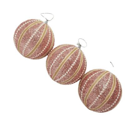 Bola De Natal Kit Com 3 Unid. Kit 3 Pçs.