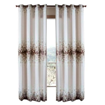 Cortina Estampada Com 16 Ilhoses 240x220cm Berlim Casa Doro