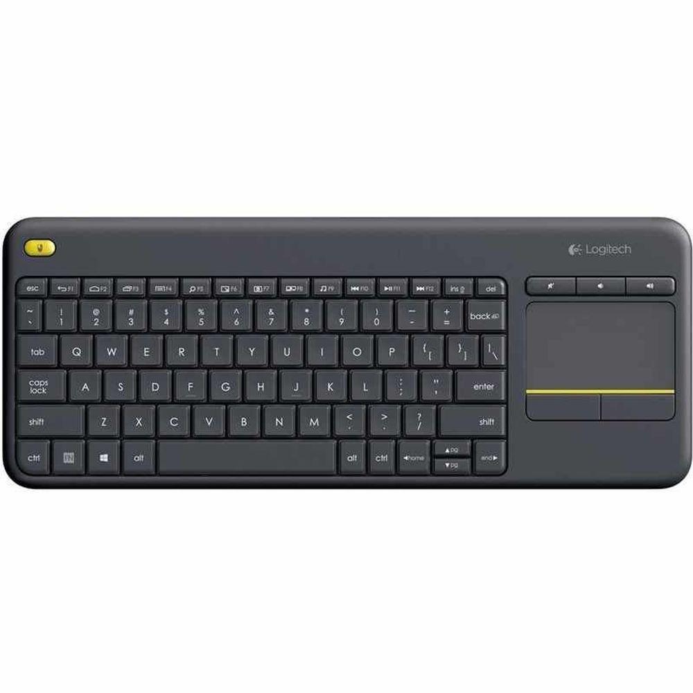 Kit Teclado Sem Fio Com Touch Integrado Logitech K400 Plus T - 1