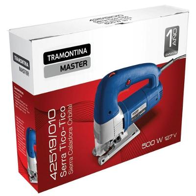 Serra Tico-tico 500 W 220 V Tramontina Para Uso Profissional Tramontina