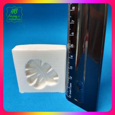 Molde Silicone Folha Costela de Adao
