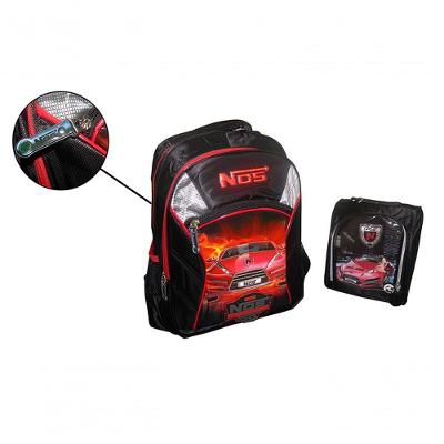 Kit Mochila Escolar Nos Em 3d Crianca Com Lancheira (is31301ns / La30825ns)