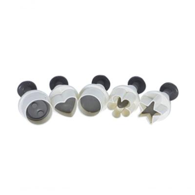 Ejetor Kit 5 Peças (Estrela, Coração, Bola, Botão, Flor)