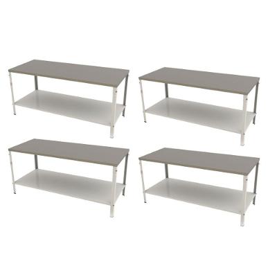 Kit - 4 Mesa Panificadora Desmontável 900x870x1900 M-190 - Braesi