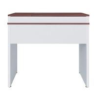 Escrivaninha com Tampo Dobrável Mobile Mind Ipê/branco - 3