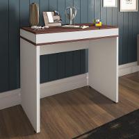 Escrivaninha com Tampo Dobrável Mobile Mind Ipê/branco - 8