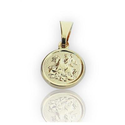 Pingente São Jorge Mini Dourado