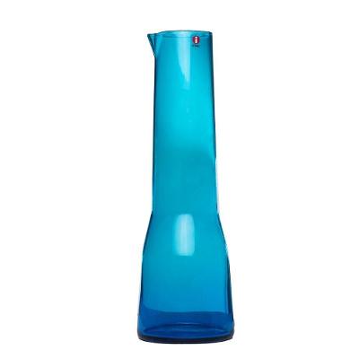 Decanter Jarro Alto Vinho Suco Azul Turquesa 1 Litro Iittala