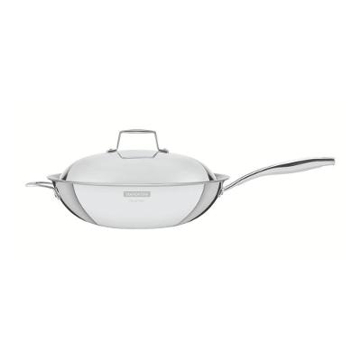 Panela Wok 32cm 5,2L Inox Antiaderente Tramontina 62158/327