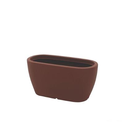 Floreira Tramontina Andaluz 33 Cm Em Polietileno Marrom Tramontina