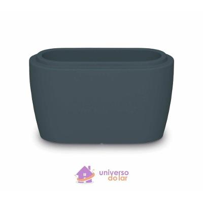 Vaso Tramontina Tina 55 Cm Grafite Em Polietileno Tramontina