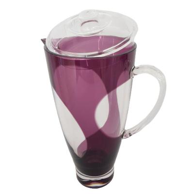 Jarra Em Acrílico Cor Uva 2 Litros