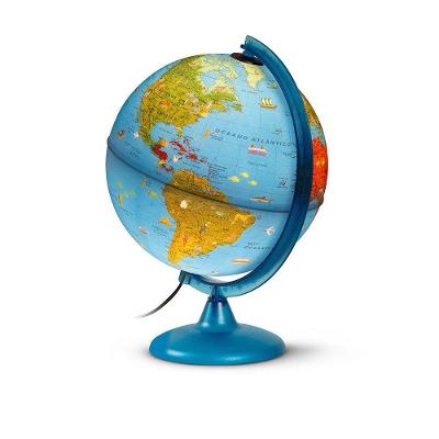 Globo Terrestre Arca 25Cm C/ Luz
