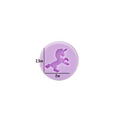 Molde Silicone Mini Unicórnio