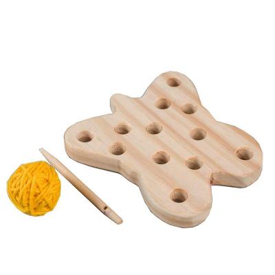 Alinhavo 2d Borboleta De Madeira - Olly Toys