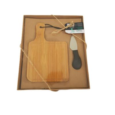 Conjunto Para Queijo Bambu 2 Pçs