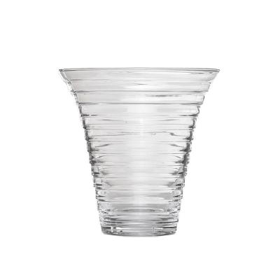 Vaso Em Vidro Prensado Decorativo Sala Aino Aalto Iittala