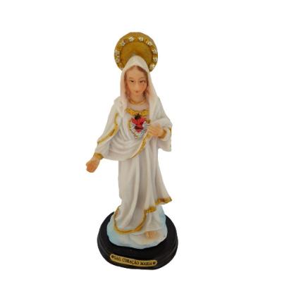 Imagem Sagrado Coração De Maria 14cm