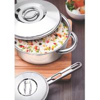 Caçarola Solar Funda 16 Cm 1,8 L Em Aço Inox Fundo Triplo Tramontina 62504/161 - 5