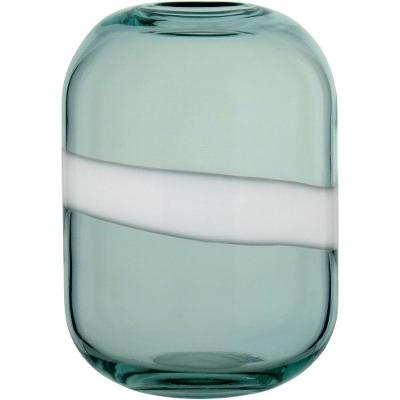 Marlo Vaso 23X16X16Cm Vidro Verde