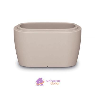 Vaso Tramontina Tina 55 Cm Concreto Em Polietileno Tramontina