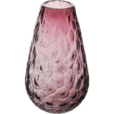 Orium Vaso 26X14X14Cm Vidro Rosa