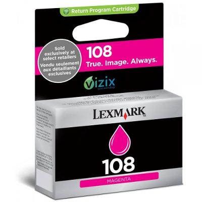 Cartucho Tinta Lexmark S N.108 Magenta
