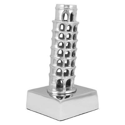 Torre Pisa Alumínio Prata único