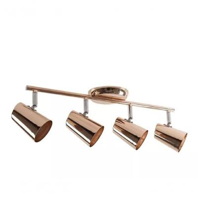 Luminária Arco De Sobrepor New Short 4 Luzes E27 Cobre