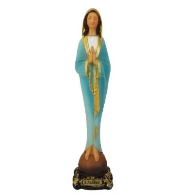 Nossa Senhora Do Silêncio Em Resina 20cm