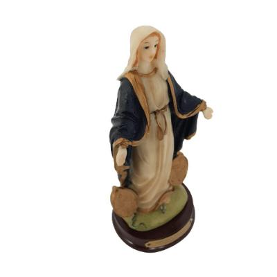 Nossa Senhora Das Graças Medalha Milagrosa Resina Importada. 12.50cm