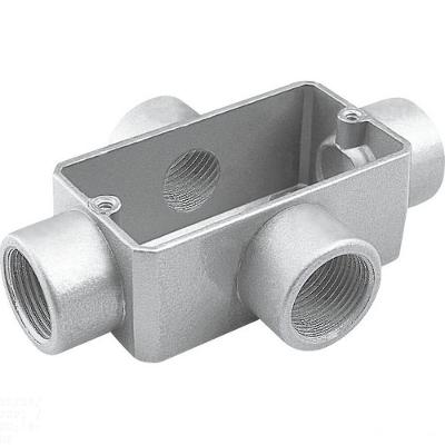 Condulete Fixo 1.1/2" Tipo "x" - Com Tampa / Rosca Bsp / Com Pintura Eletrostática A Pó Tramontina