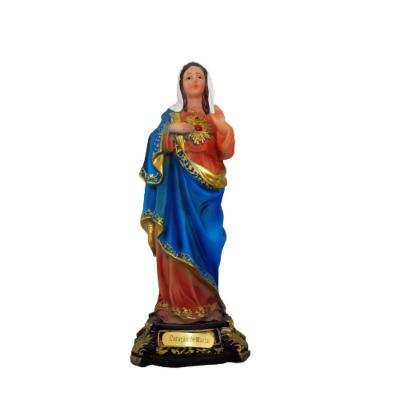 Imagem Sagrado Coração De Maria 14cm