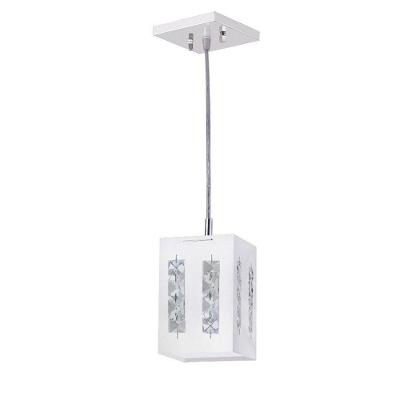 Pendente White Acrílico Branco Led 10W 6400K 12X19A Voltagem 110V